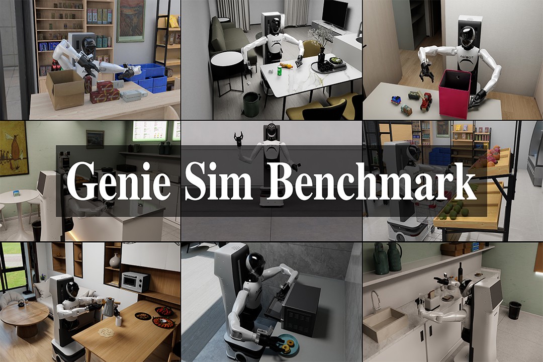 再掀开源浪潮！华体会机器人发布并开源仿真评测工具Genie Sim Benchma...